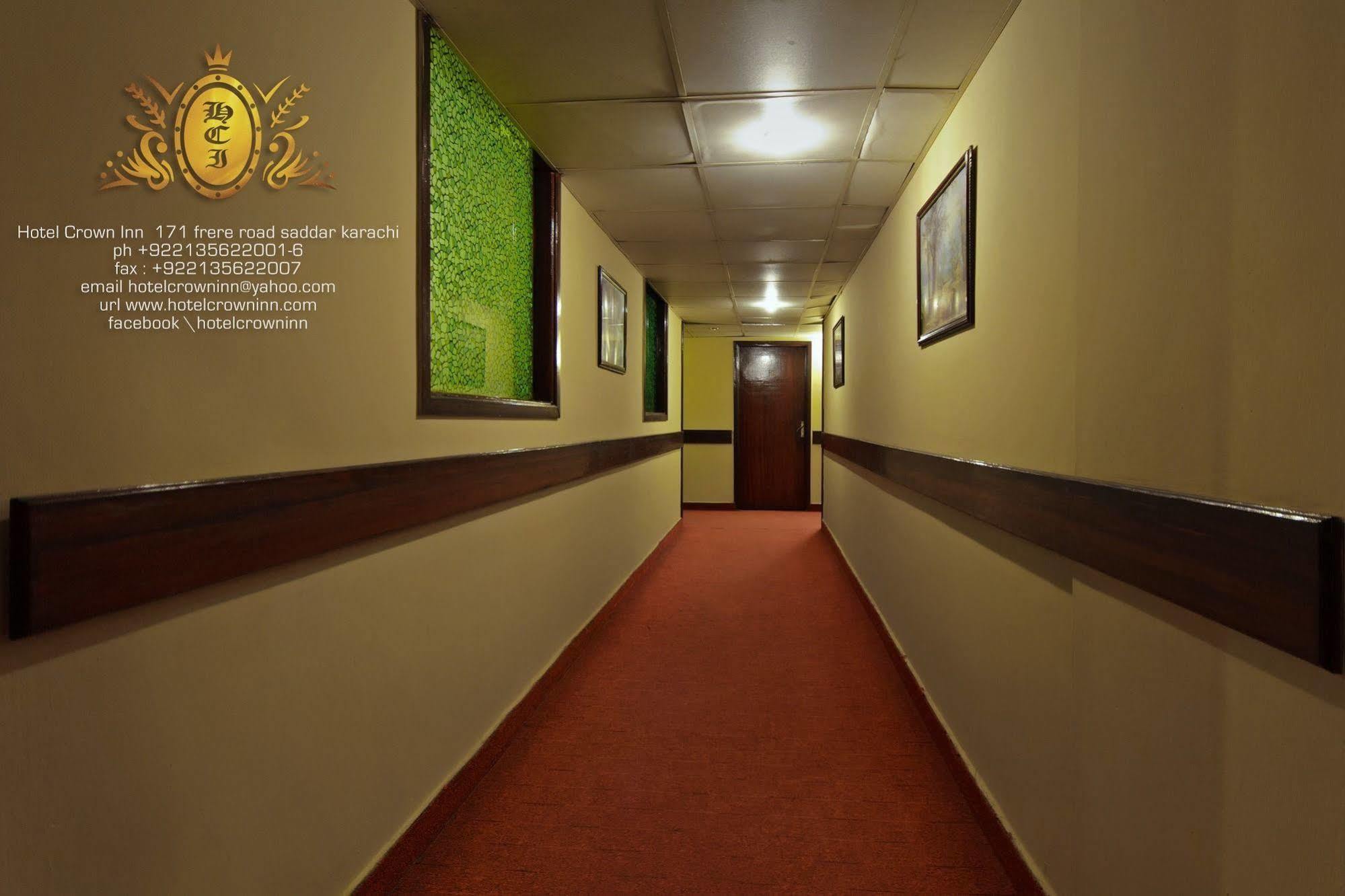 Hotel Crown Inn Karachi Bagian luar foto