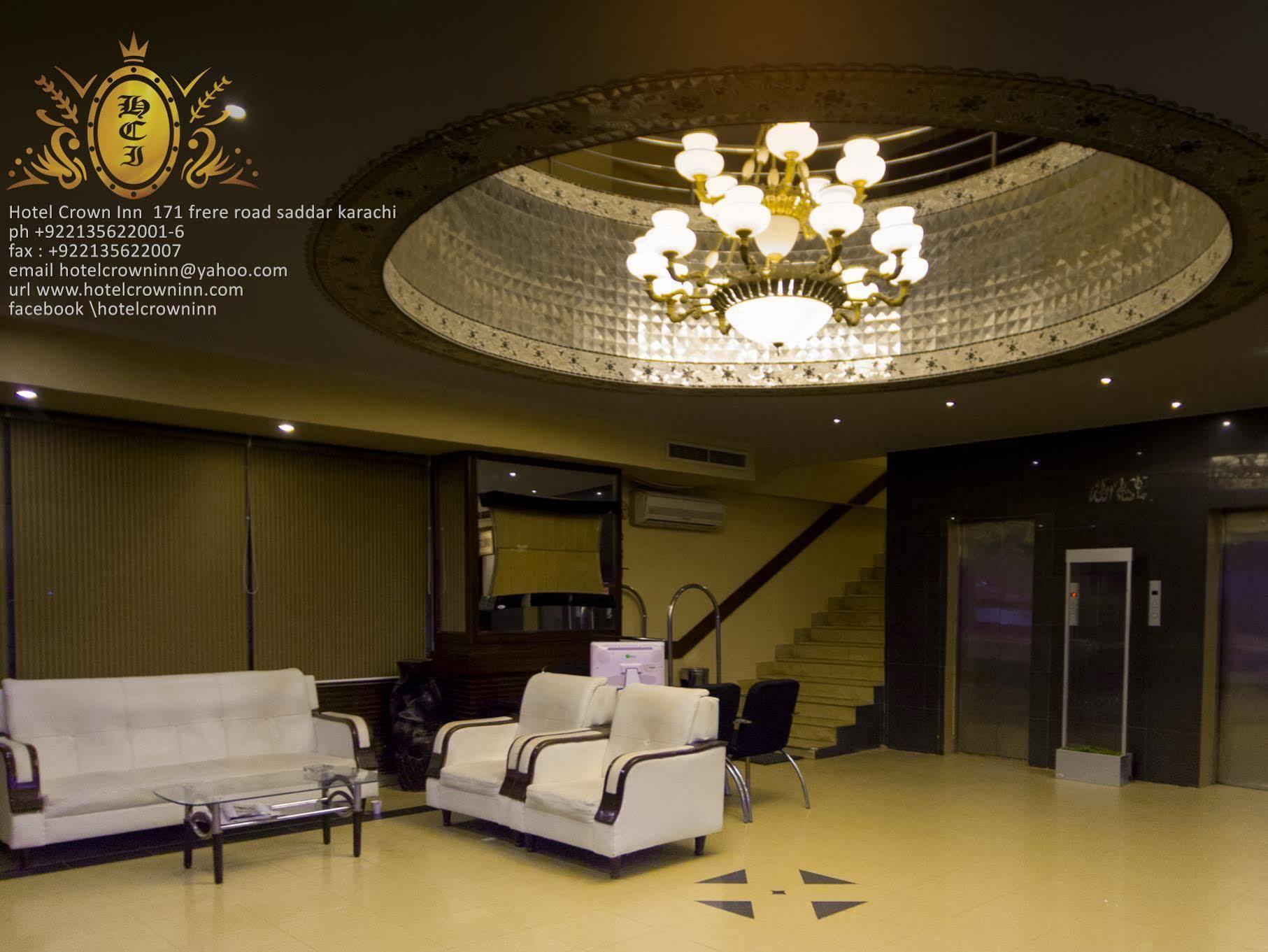 Hotel Crown Inn Karachi Bagian luar foto